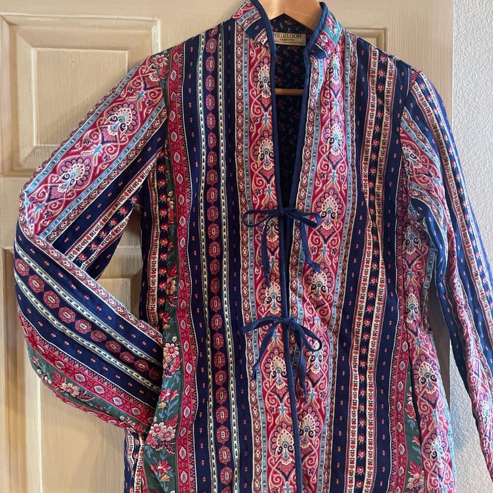 Heirloom Quilted Tennessee Print Country Jacket